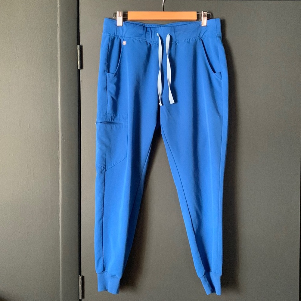 Figs Zamora Jogger Scrubs Limited Royal Blue